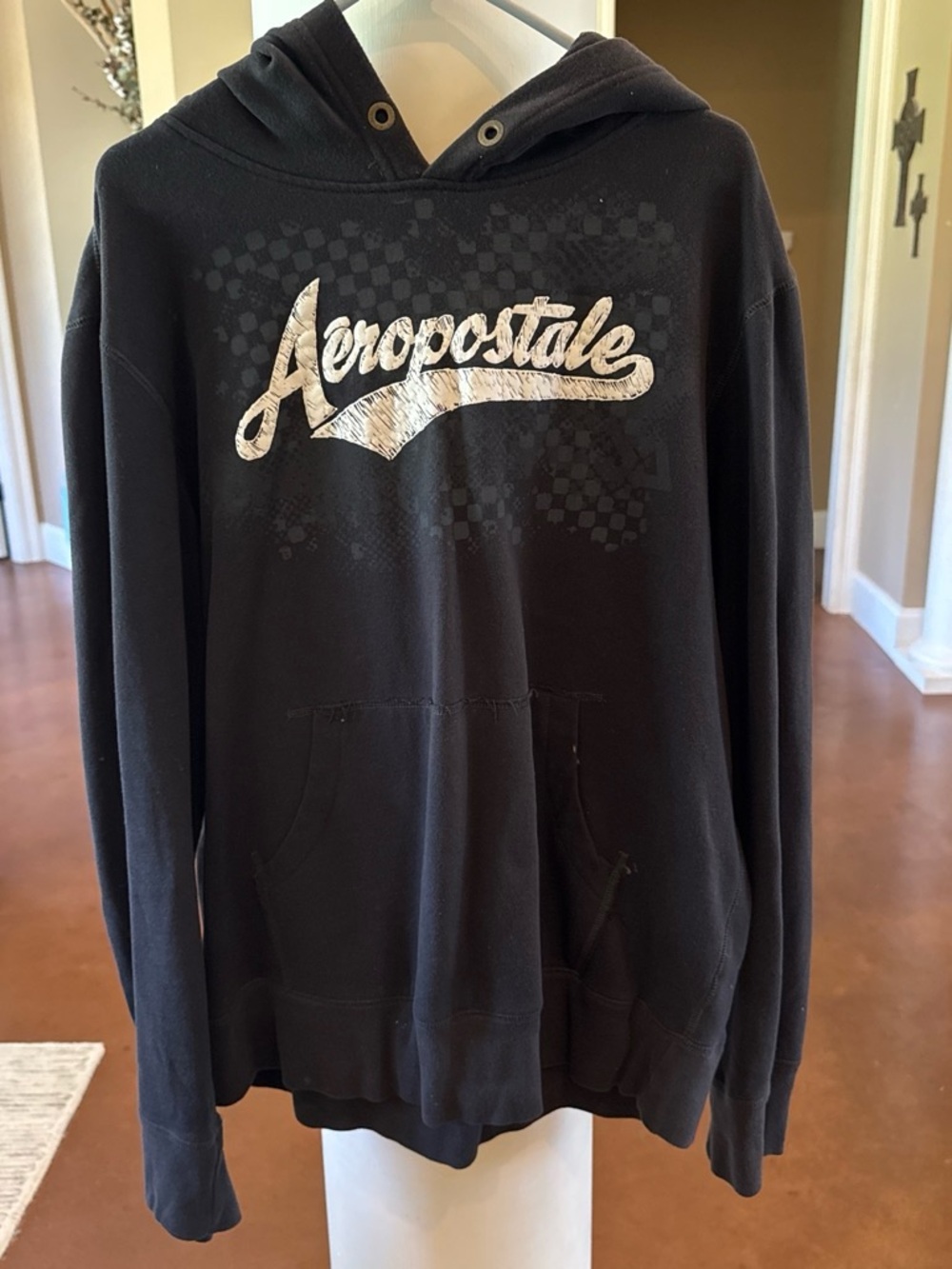 Aeropostale Women’s Black Hooded Sweatshirt